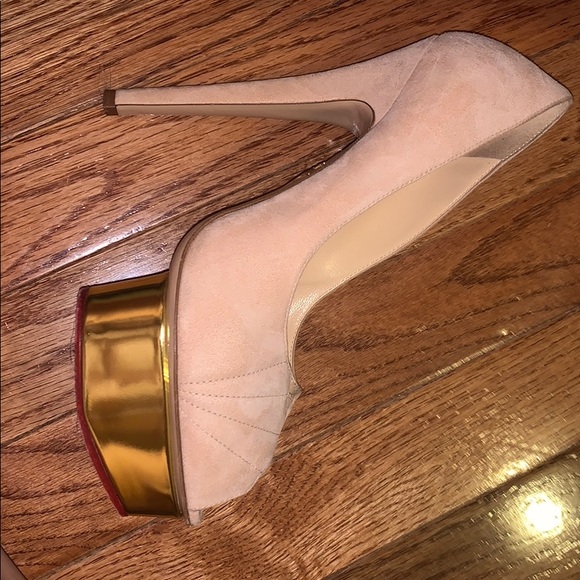 Charlotte Olympia Shoes - Charlotte Olympia’s - Daphne blush pink